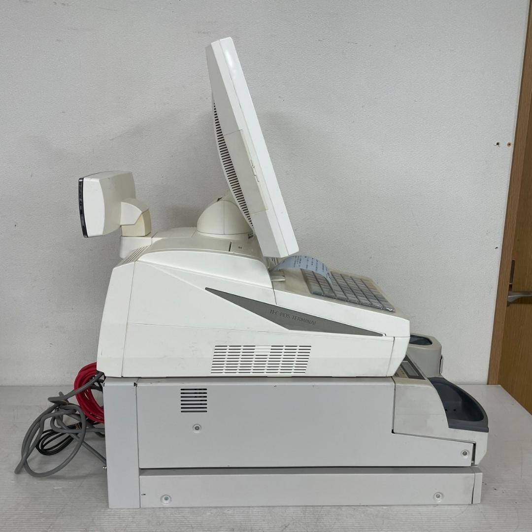 東芝テック 電子レジスター POSレジ QT-100 店舗用品 ② J0754