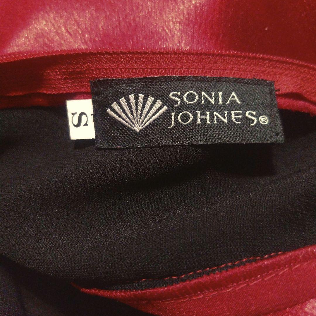 SONIA JOHNESフラメンコ衣装 赤黒ファルダ スカート
