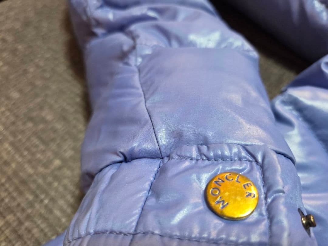 美品　MONCLER MAYA ダウン 0　モンクレールマヤ　ブルー
