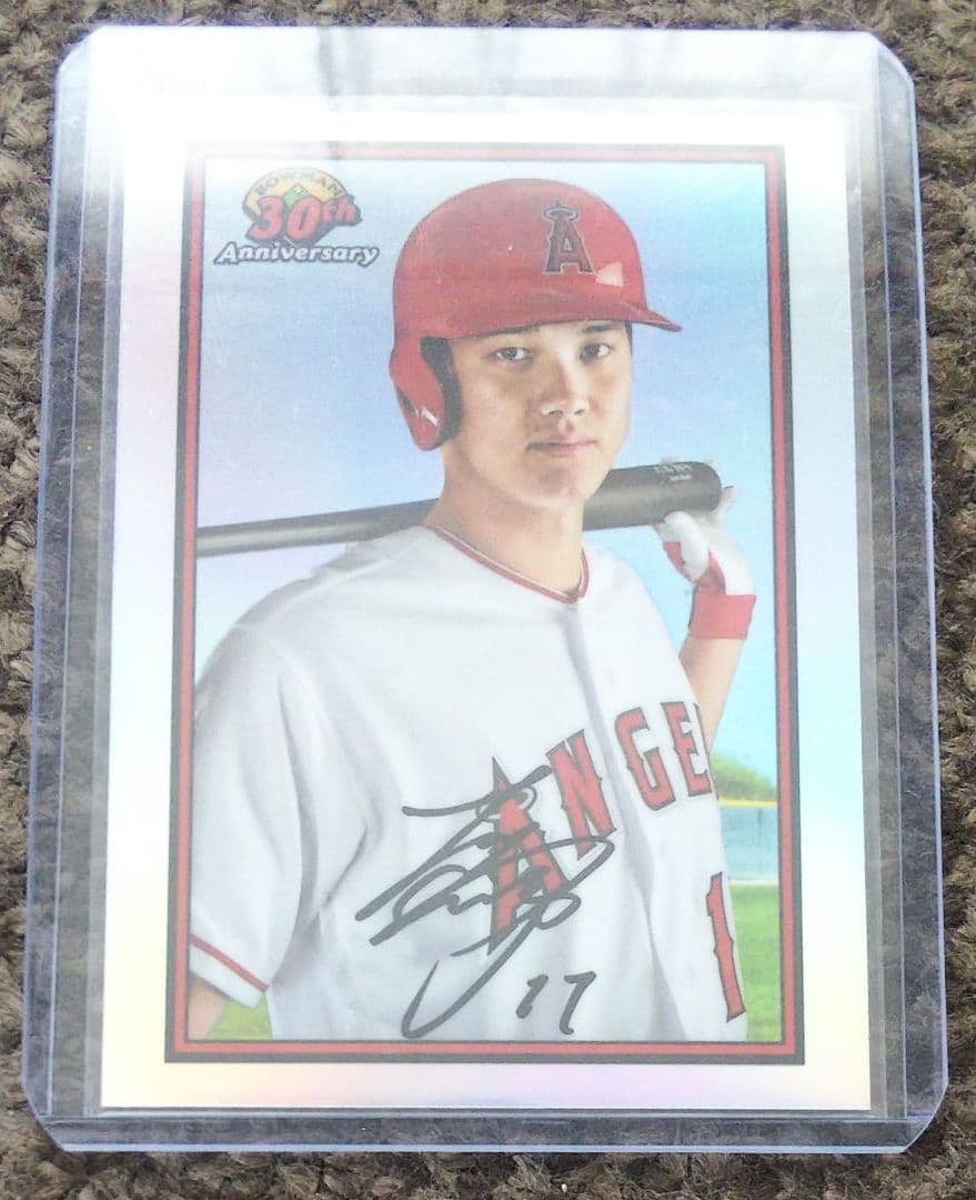 ANGELS 大谷翔平BOWMAN 30th printsign CARD