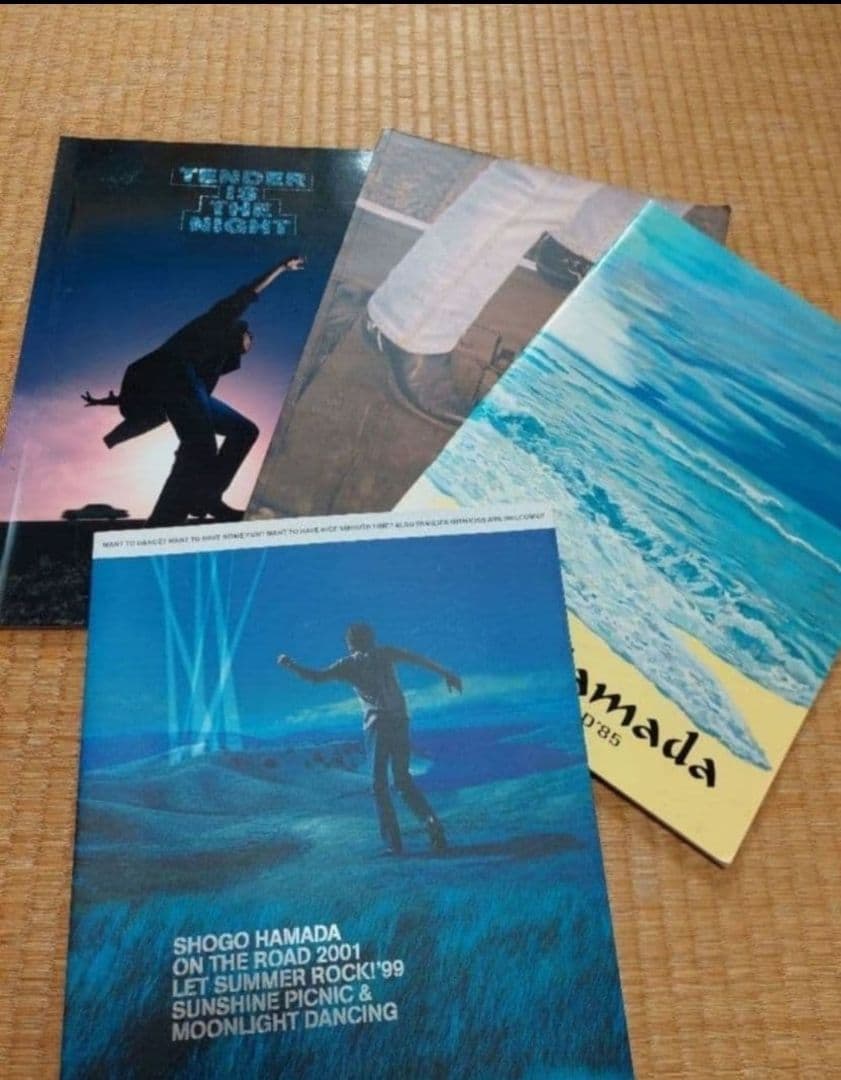 浜田省吾ツアーパンフレット４冊