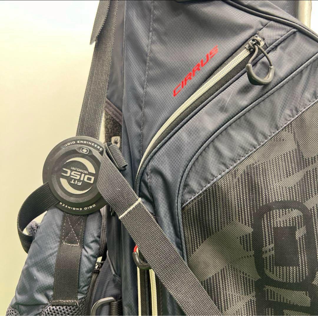 OGIO オジオ キャディバッグ ゴルフバッグ 7分割 9インチ