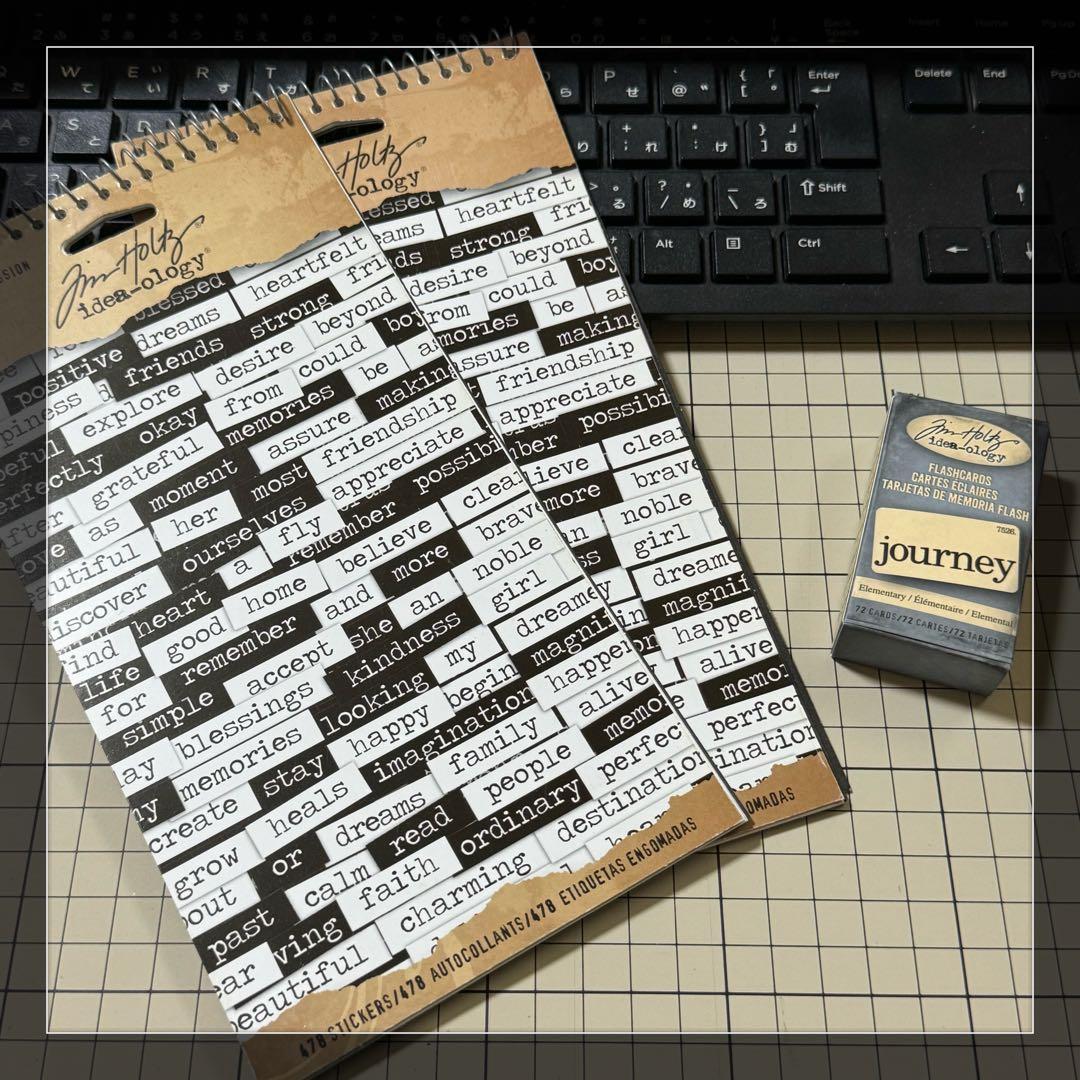 ティムホルツ　10点セット　タイニーアタッチャー　スクラップブッキング　未開封等