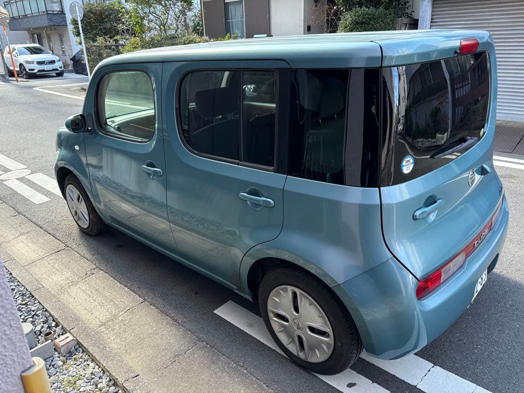 日産　キューブ　cube 走行距離　極少9000キロ　川崎