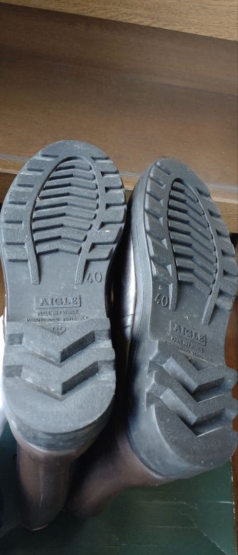 エーグル　ベニル　ラバーブーツ　長靴 サイズ40