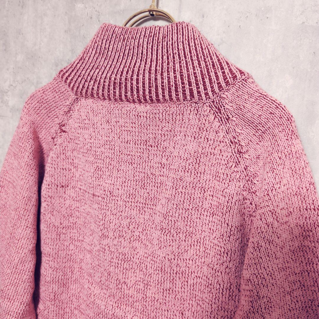 a2o【M】ハイネックドライバーズニット