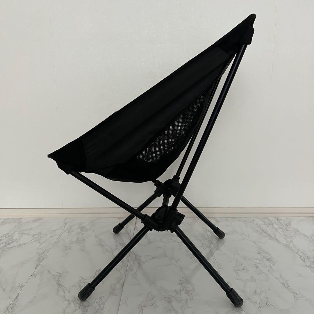 オガワ　ツーアングルチェアS　椅子　アウトドアチェア　キャンプ　ペア　黒