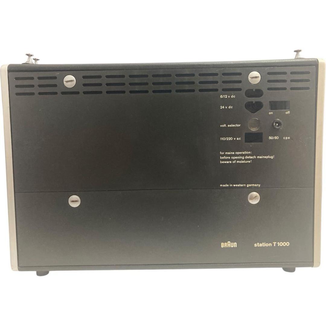 ①早いもの勝ち Braun T1000 ブラウン ラジオ Dieter Rams