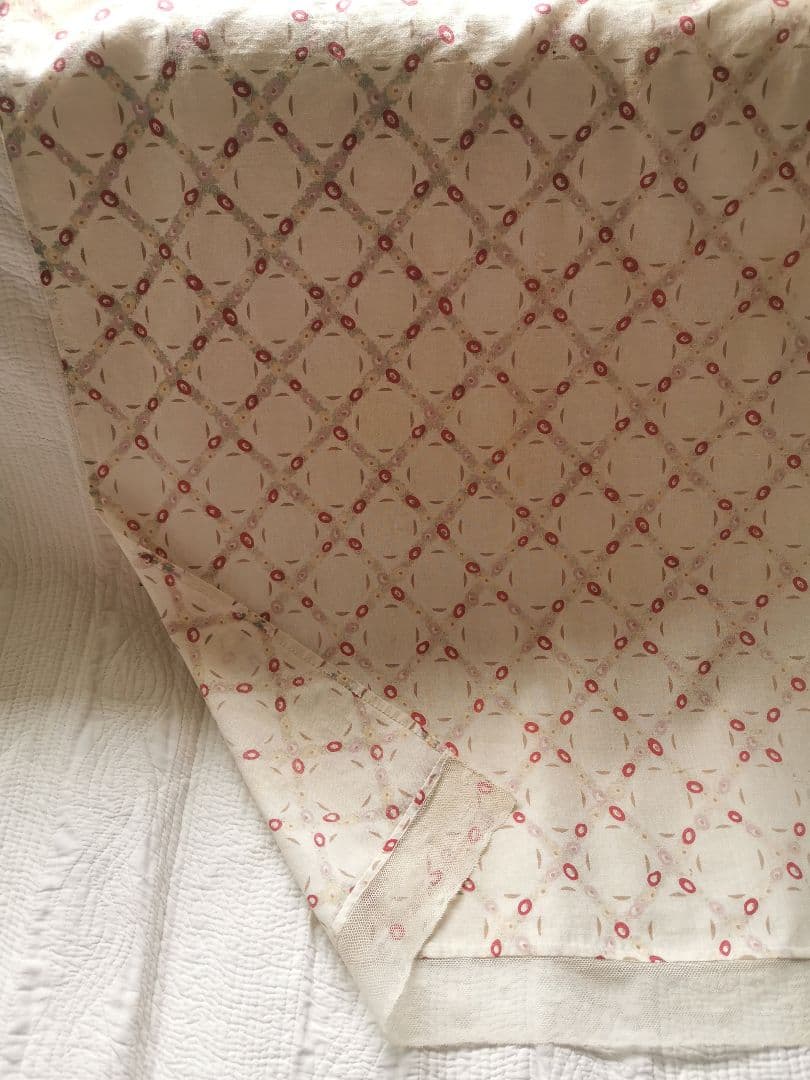 アンティークトレリスローズ花柄フレンチファブリック 花舞レース装飾カーテンパネル