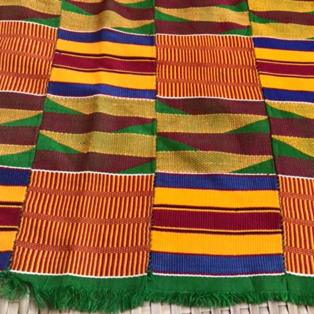 アフリカンアート　アンティーク　布地　☆美術的価値あり！