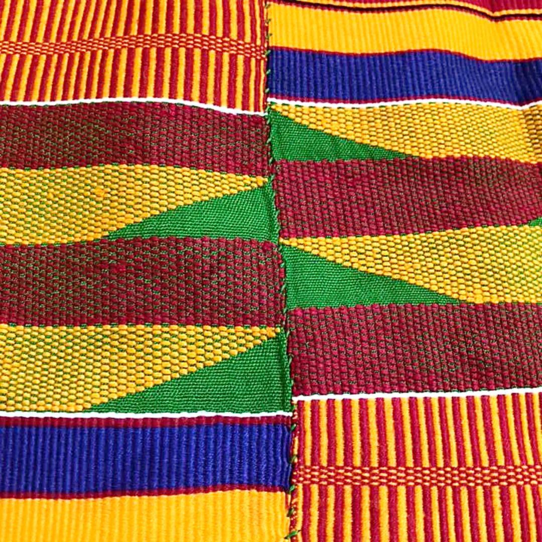 アフリカンアート　アンティーク　布地　☆美術的価値あり！