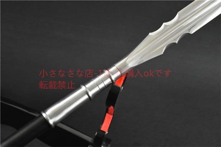 ブラック竜胆亮銀銃金  古兵器 武具 刀装具 日本刀 模造刀