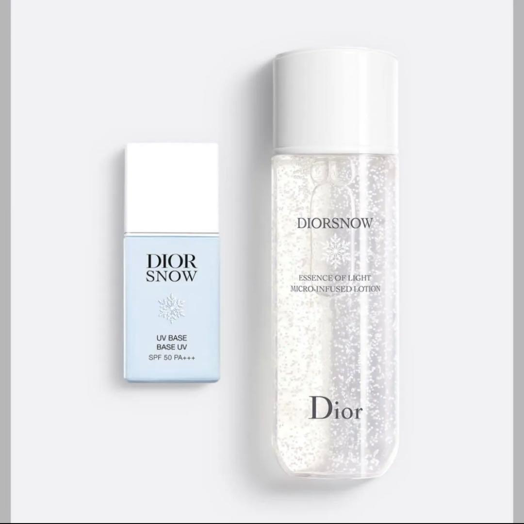ディオール　スノースキンケア デュオ