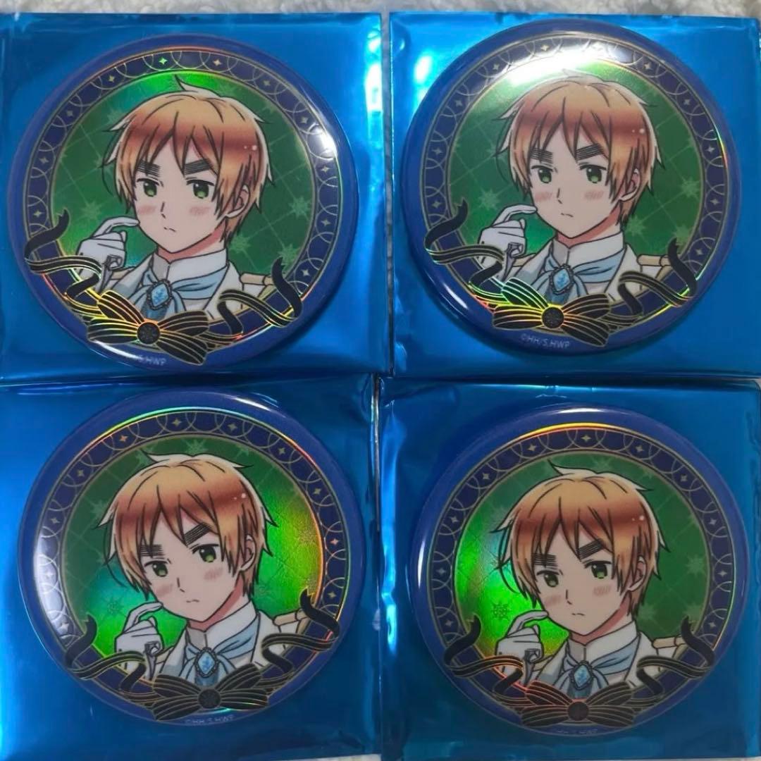 ヘタリア イギリス AMOCAFE  Prince Cafe 缶バッジ