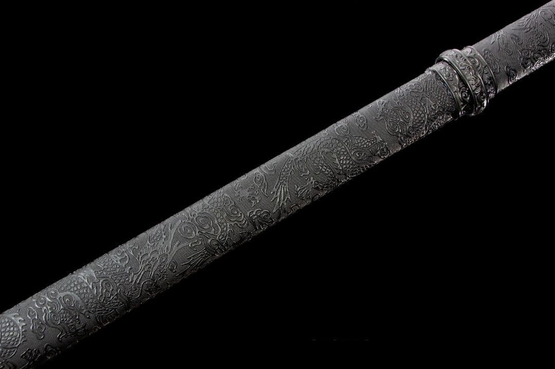 ライトニング唐横刀-高性能マンガン鋼  武具  日本刀 唐剣 模擬刀  居合刀