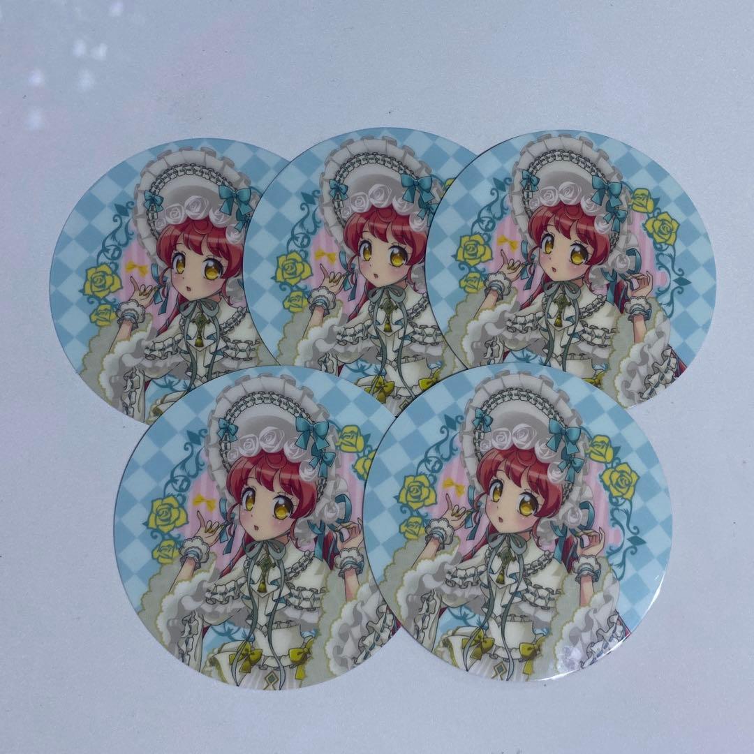 アモクレープ　コースター　クリアカード　特典　ノベルティ　プリパラ　アドパラ