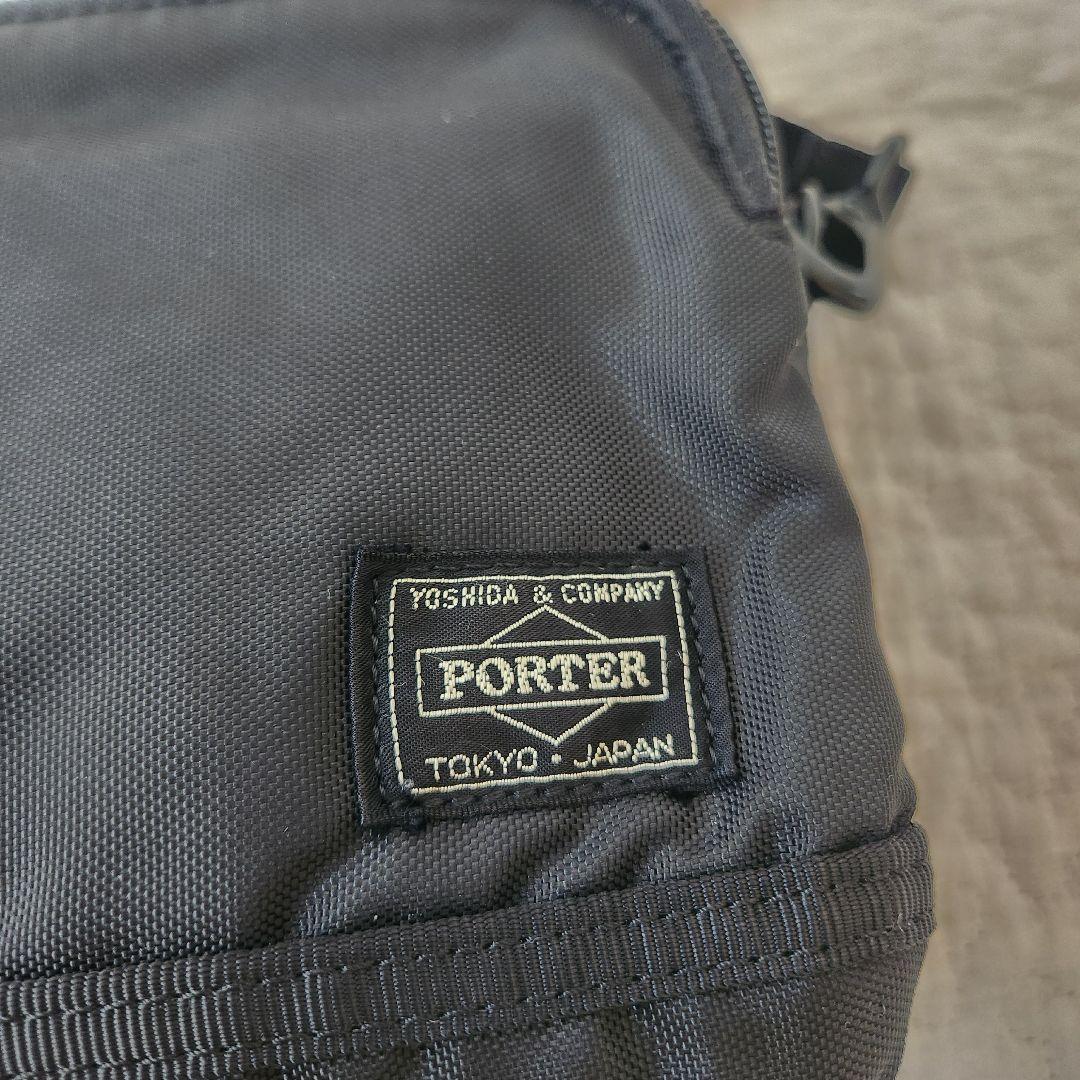 美品★PORTER　ポーター　flash ショルダー　ナイロン　二層式　廃盤