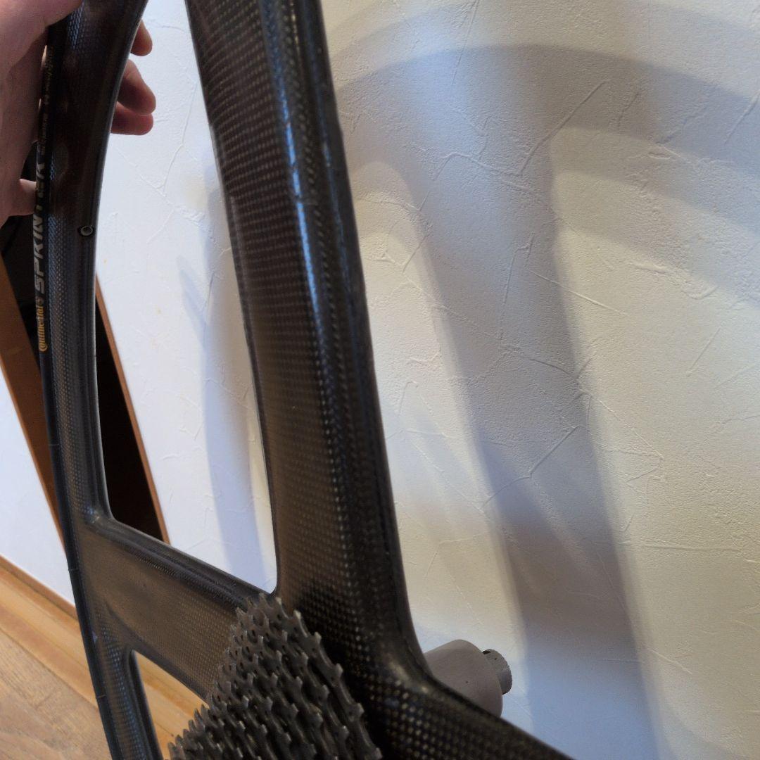 カーボンホイール バトンホイール　年式不明　補修あり