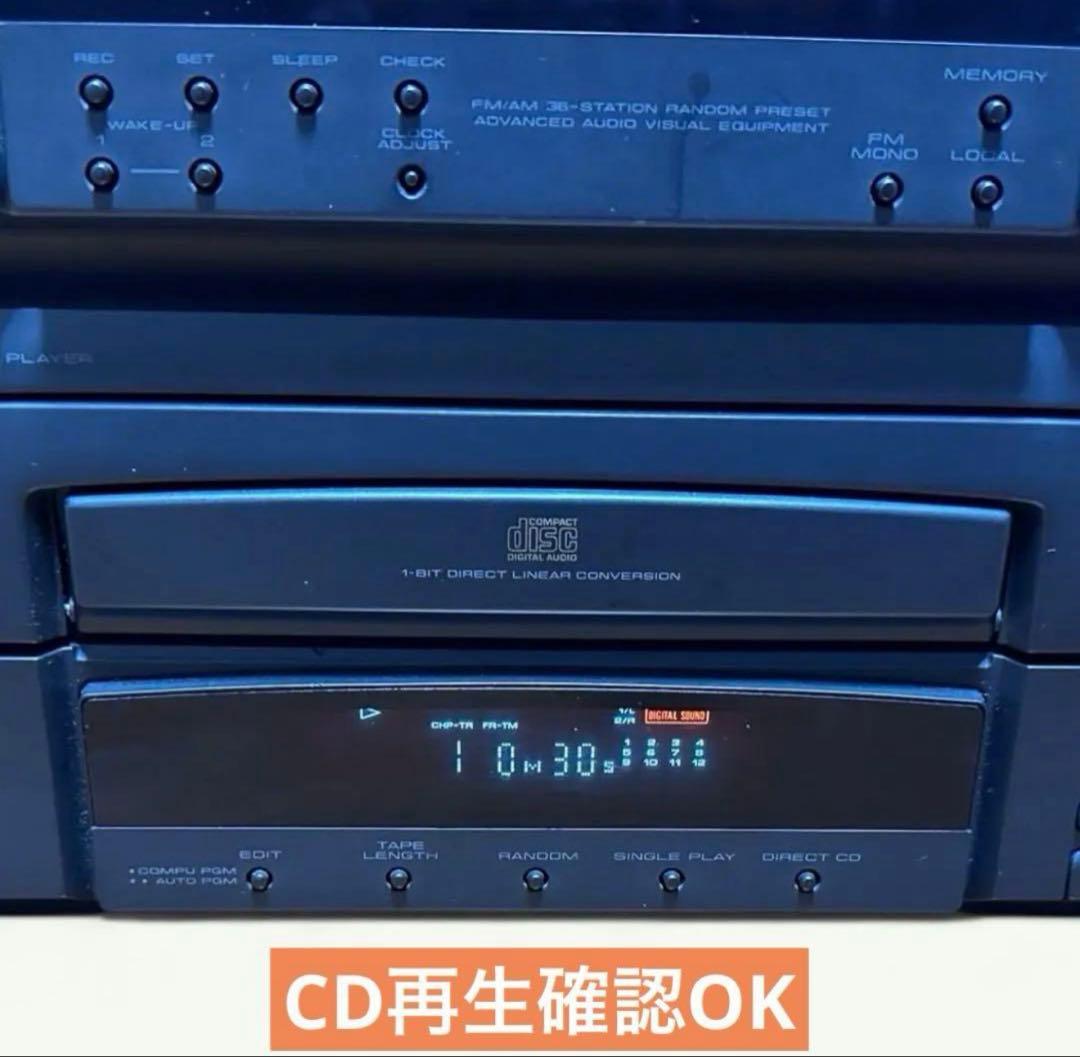 PIONEER DC-J510 DLX-J510 カセット LD システムコンポ