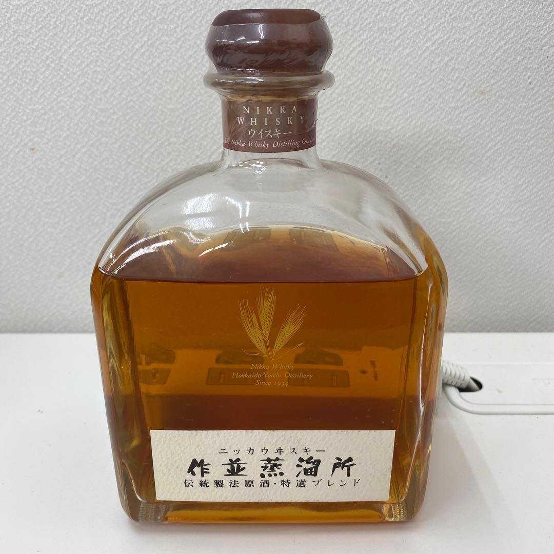 【未開封】【古酒】作並蒸溜所　ニッカウイスキー　伝統製法原酒・特選ブレンド