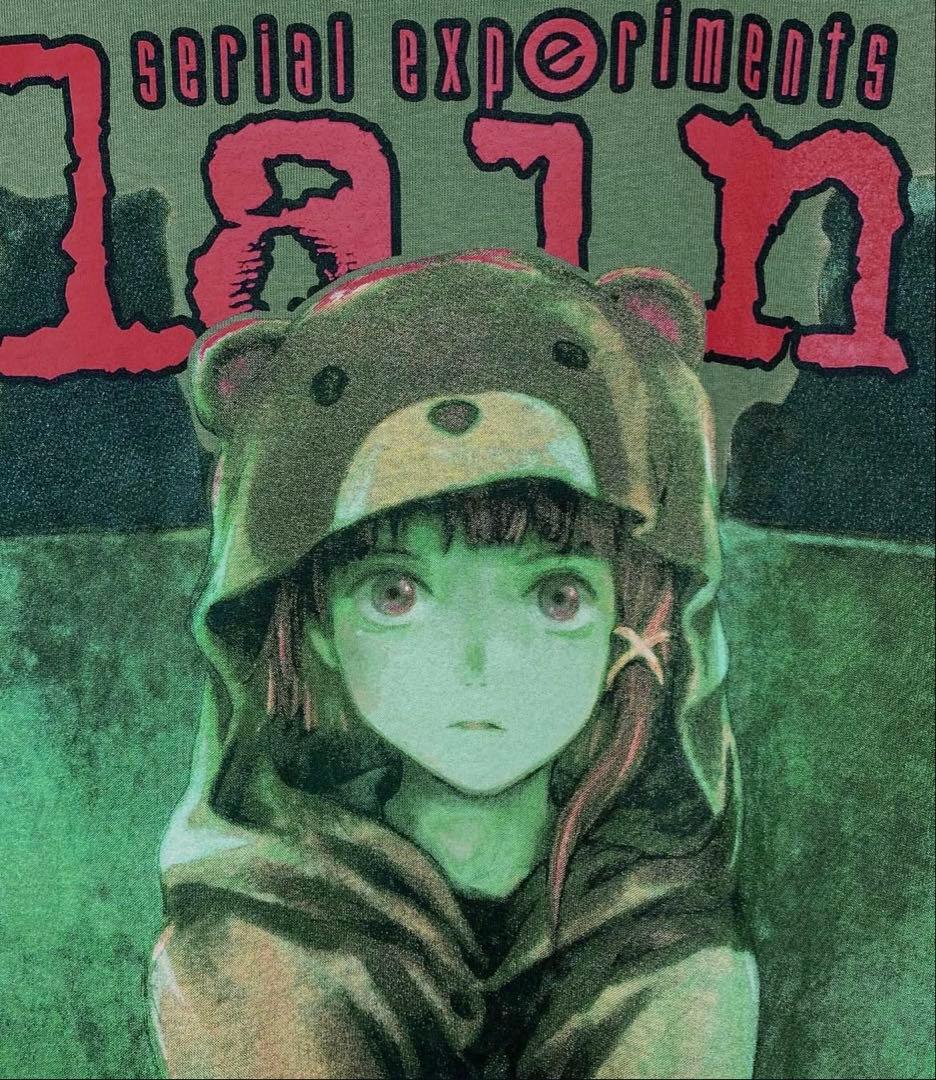 serial experiments lain greenroomTシャツXXL