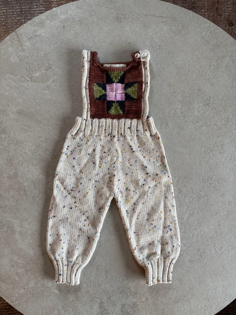 ロンパース・カバーオール Nova Quilt Overall Iris Confetti 6-12m