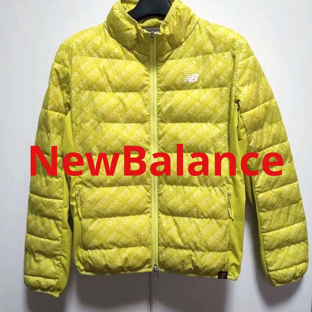 New Balance イエロー キルティングジャケット　ダウンジャケット