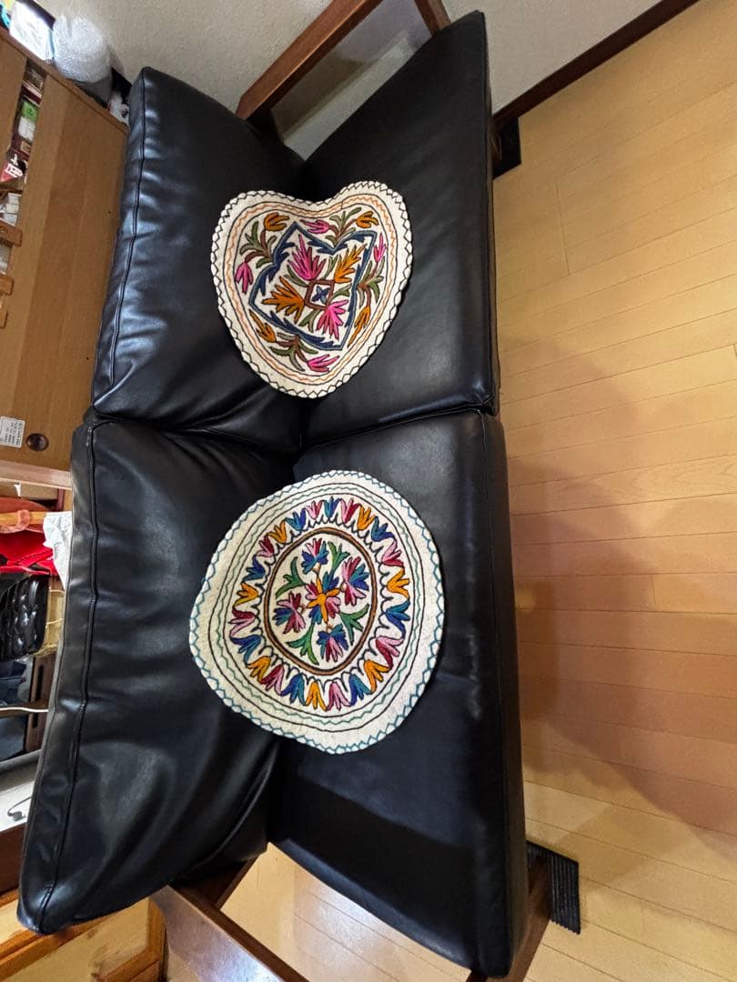 Bフライデーセール　 ナムダ円形ラグ　57センチ　サマー