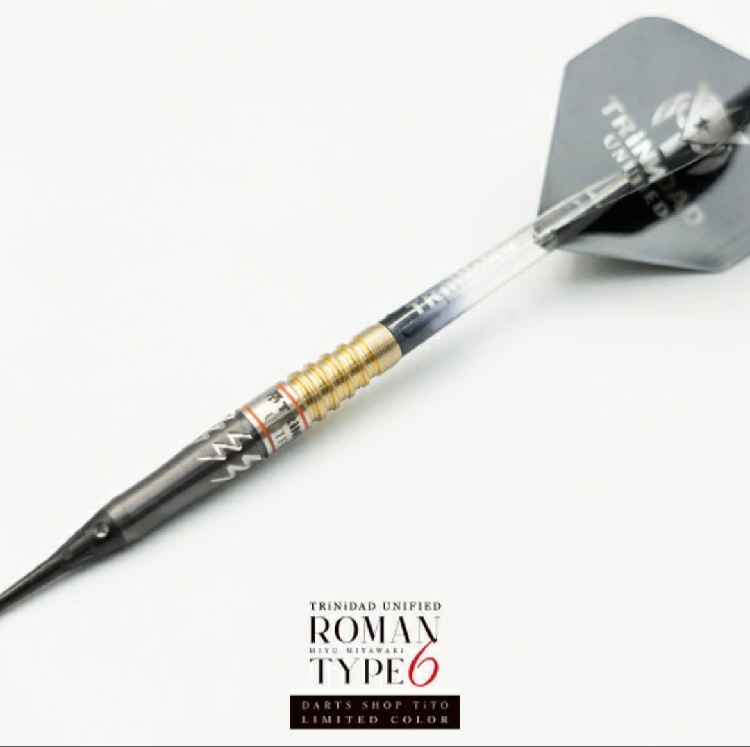 ダーツ バレル TRiNiDAD PRO ROMAN6 TiTO LIMITED