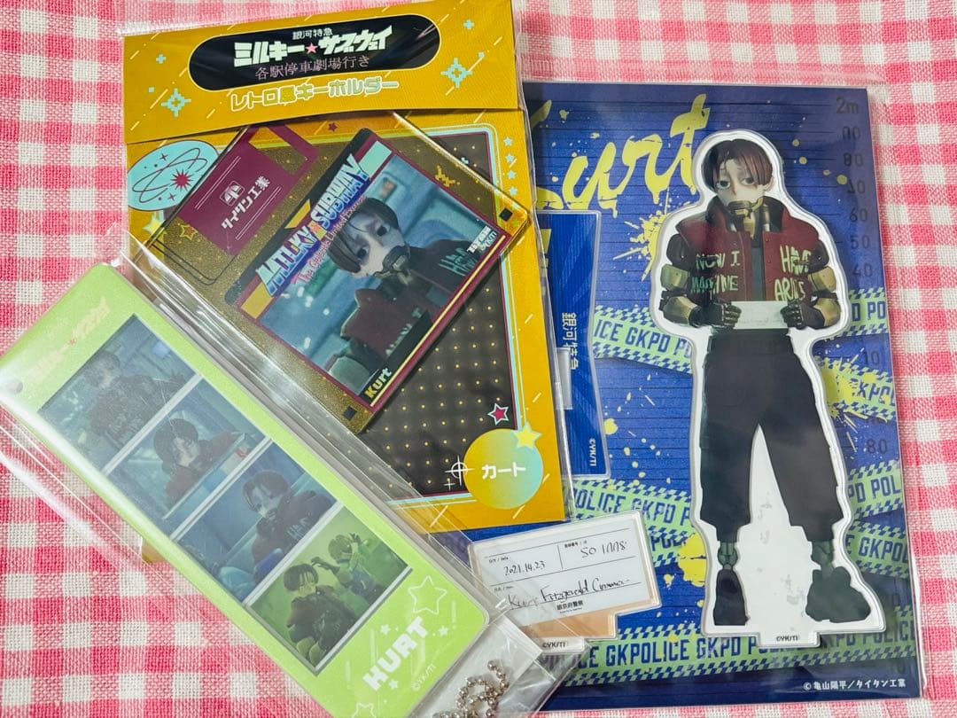 カート アクリルスタンド レトロ風キーホルダー フォトグレイ ミルサブ 劇場