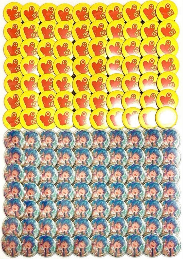 アイドリープライド アイプラ オンラインくじ 缶バッジ 兵藤雫 70個セット