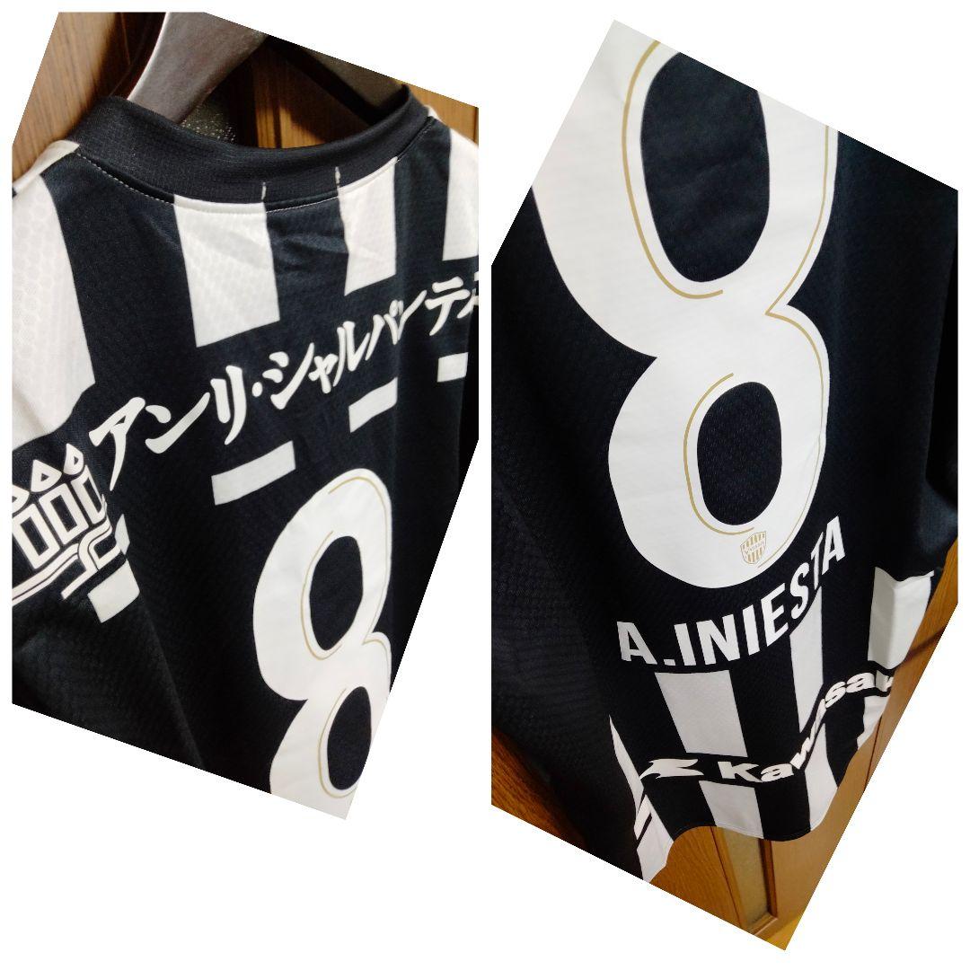 ヴィッセル神戸 イニエスタ 25周年オーセンティックユニフォーム 紙タグ付き