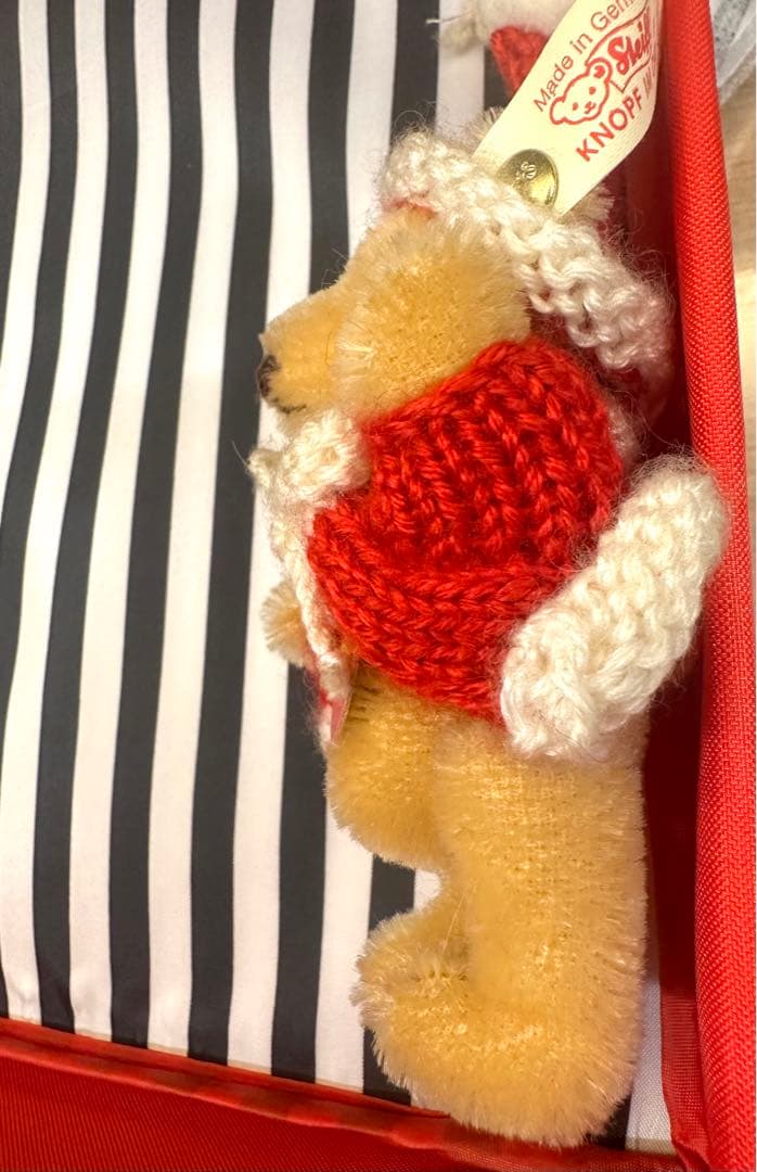 シュタイフ 1996年リミテッドエディションテディベアークリスマスオーナメント②