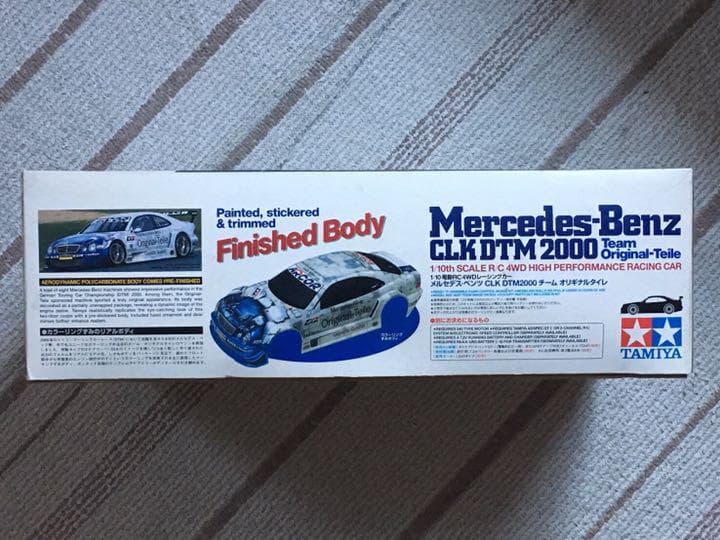 絶版 タミヤ RC 1/10 メルセデス CLK DTM 完成ボディ&ベアリング