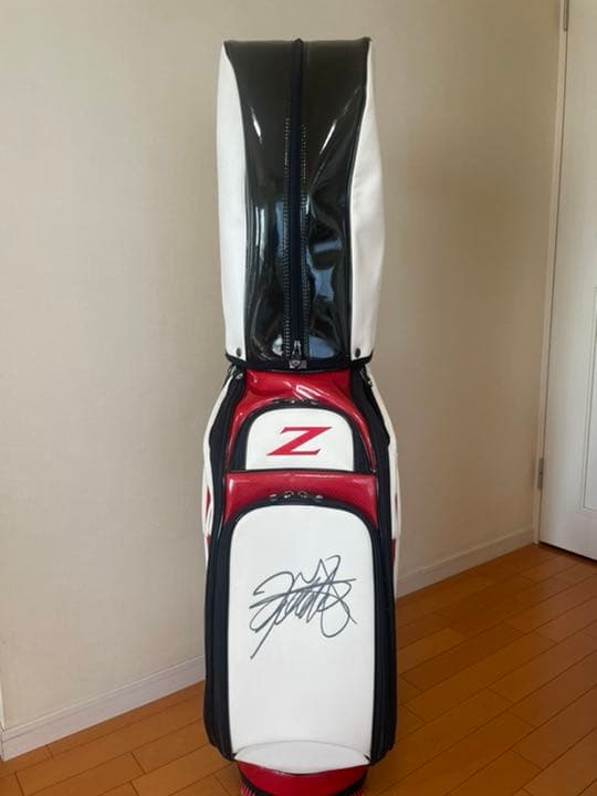 松山英樹　本人直筆サイン　超激レア　本物　キャディーバッグ【送料込み】