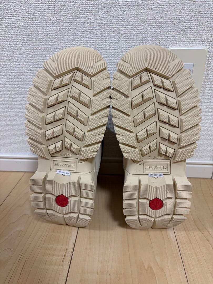 Hunter 防寒・防水スノーブーツ　23cm ブラック×ホワイト