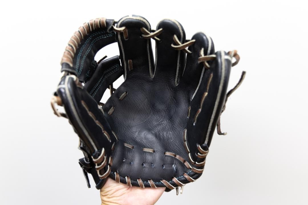 Zeeams 軟式グローブ軟式　内野用　黒