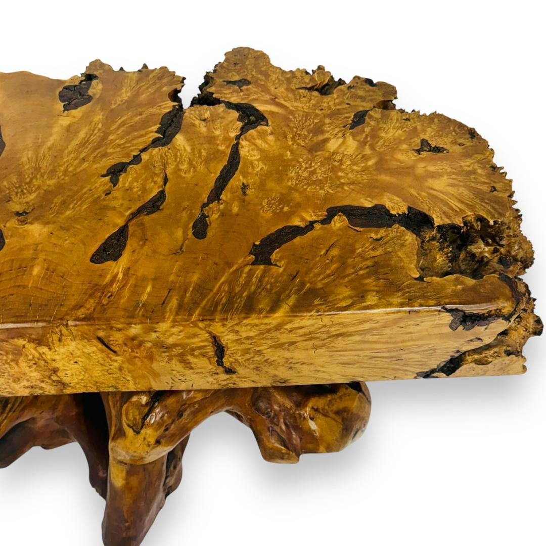 一枚板　座卓　天然木　ローテーブル