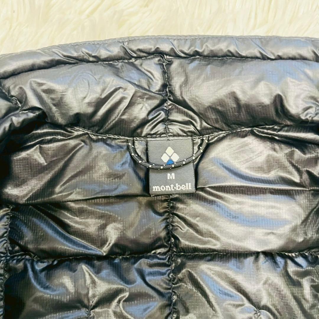 モンベル　プラズマ1000ダウン ジャケット　ブラック　M スタッフバックなし