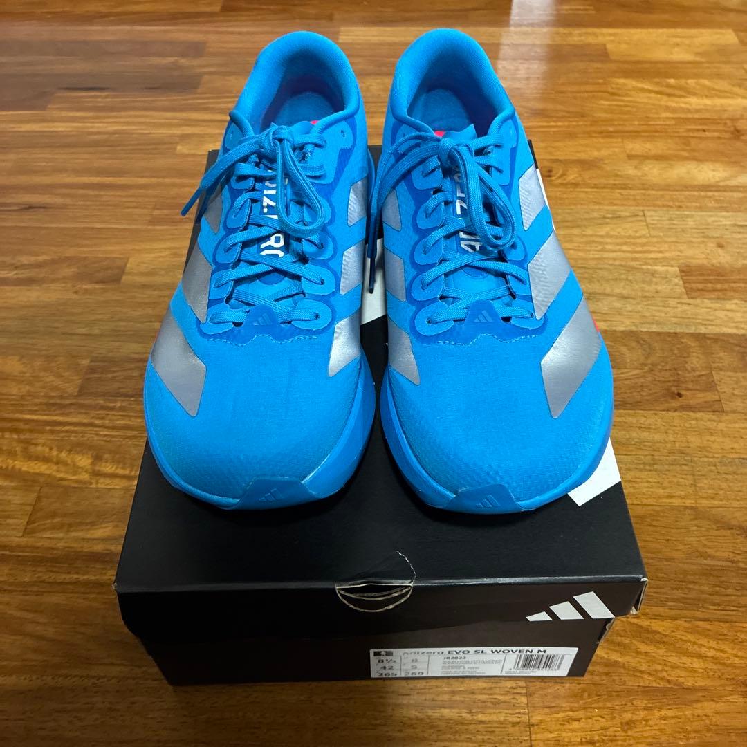 新品未使用　アディダス　アディゼロ　EVO SL WOVEN メンズ26.5cm