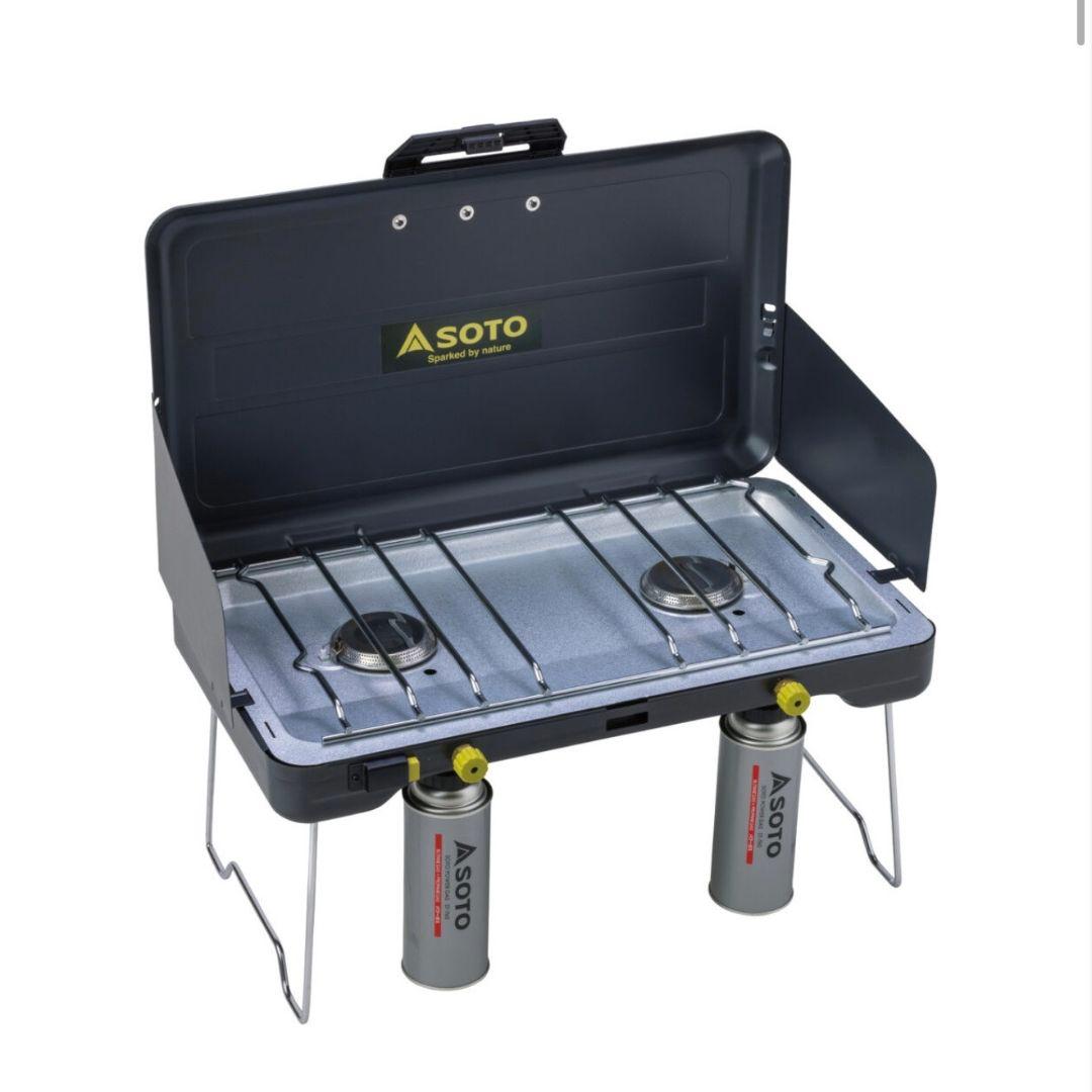 FIELDOOR キッチンテーブル SOTO ソト ２バーナー パワーブースター