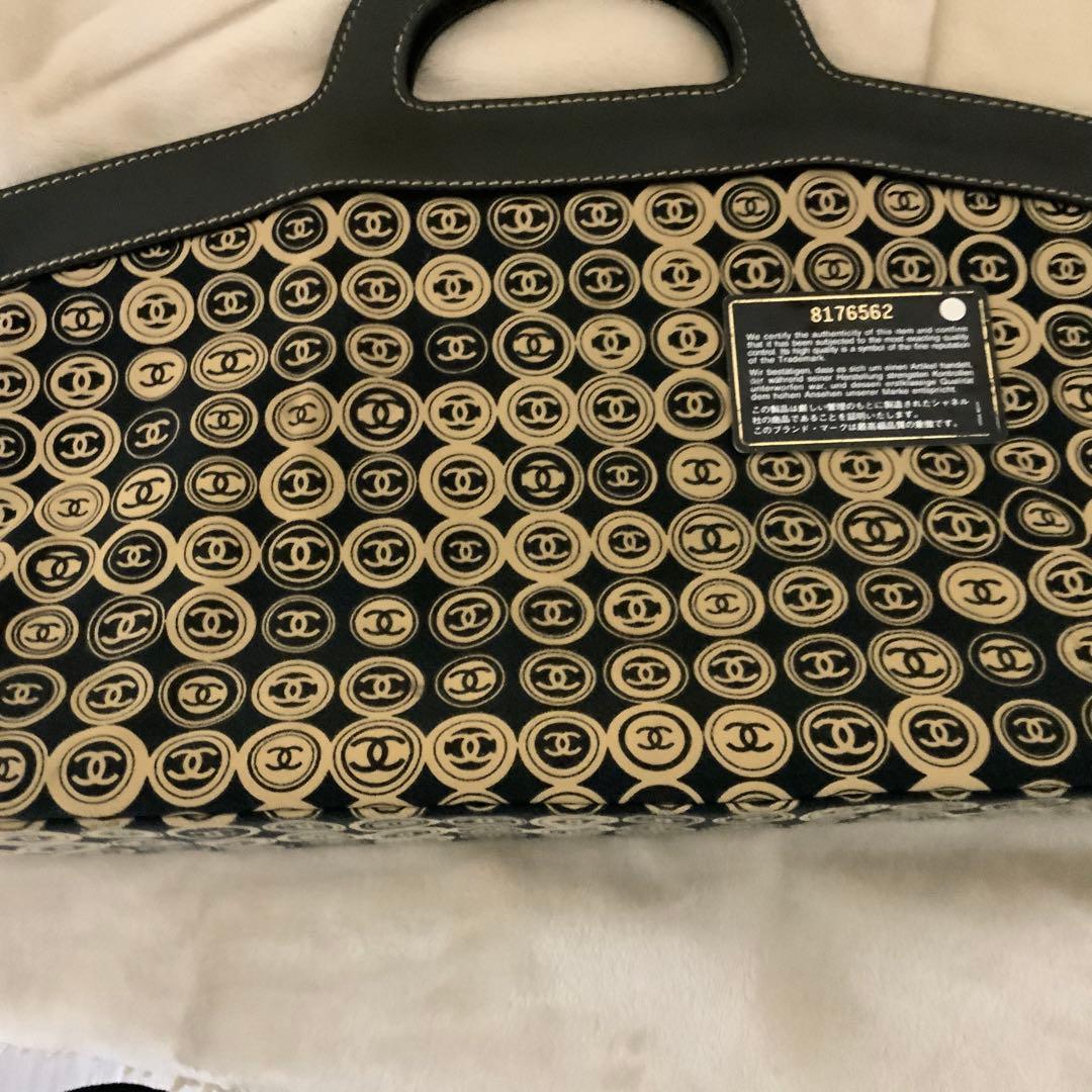 CHANEL❣️レアシャネルココマーク総柄バンドバック
