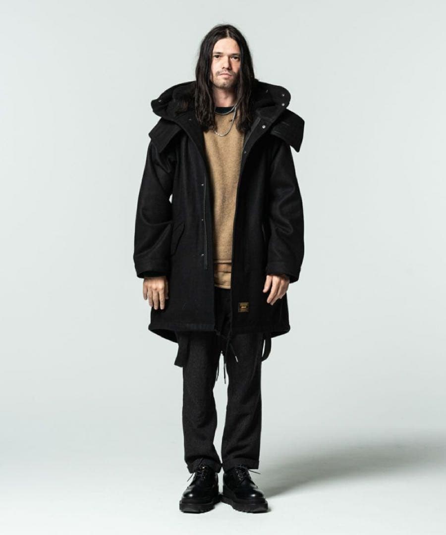 glamb グラム Melton mods coat/メルトンモッズコート