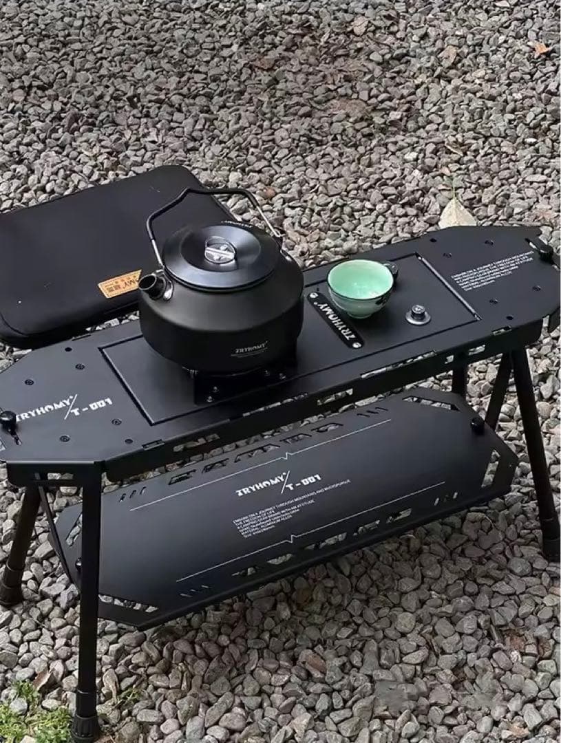 IGT規格ハーフユニットキャンプテーブル アルミ合金 IGTテーブル 収納袋付き