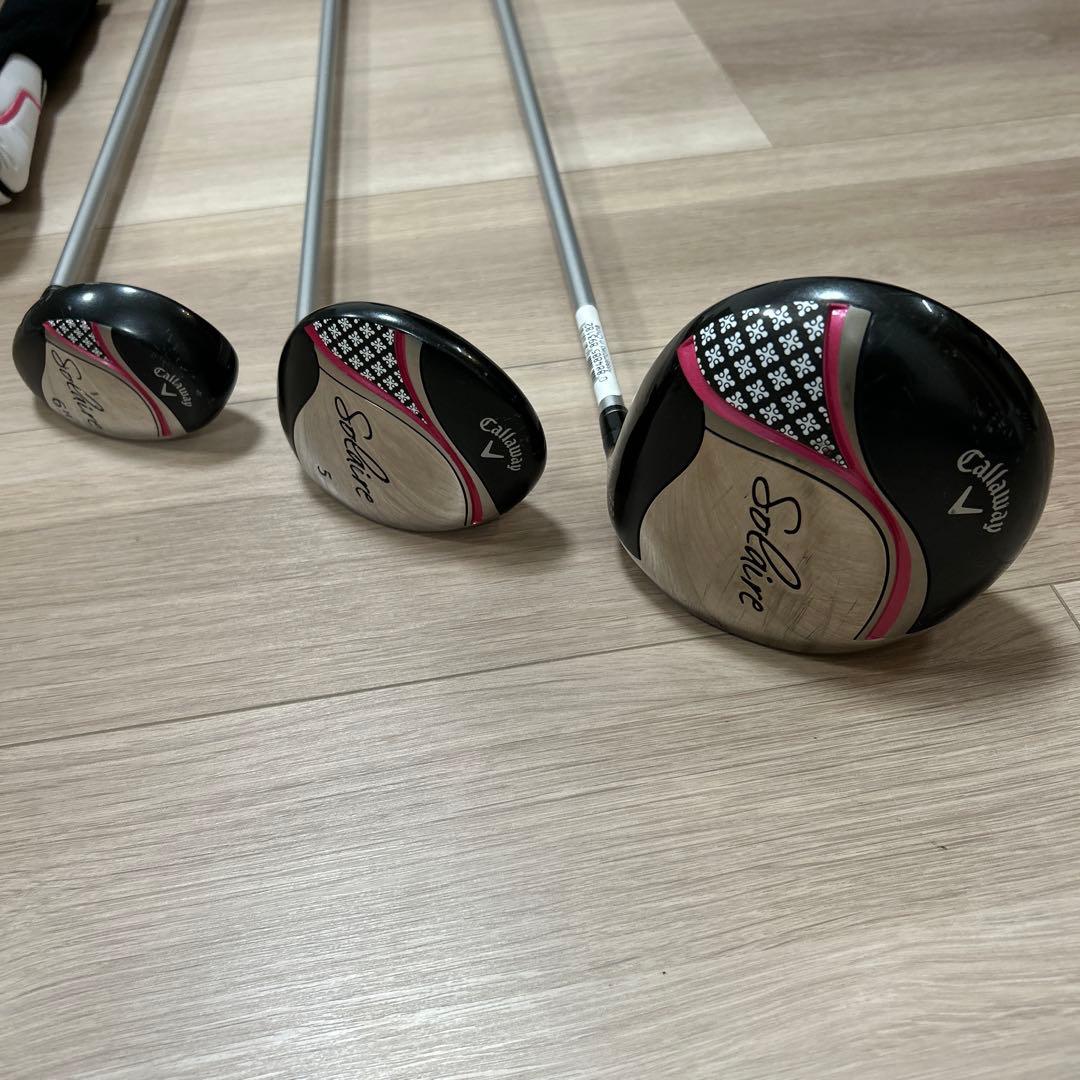 Callaway レディースクラブセット 7本 ヘッドカバー付き