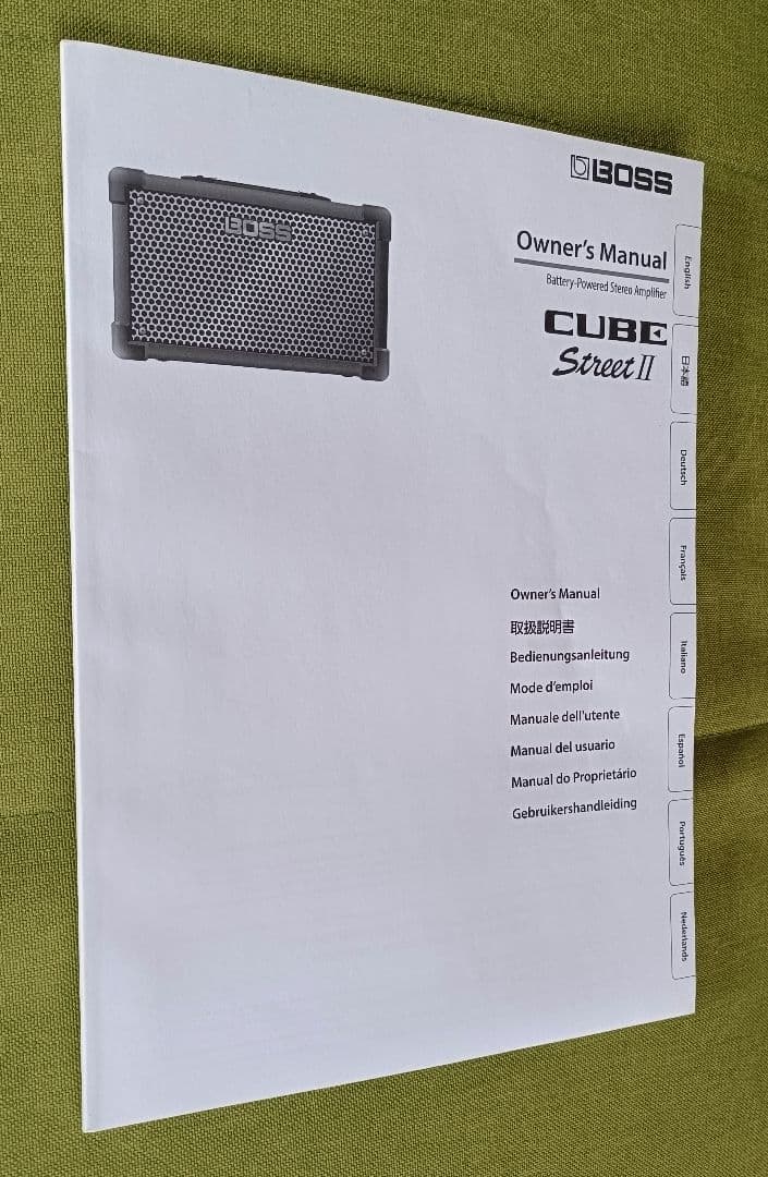 BOSS ボスCUBE Street II レッド