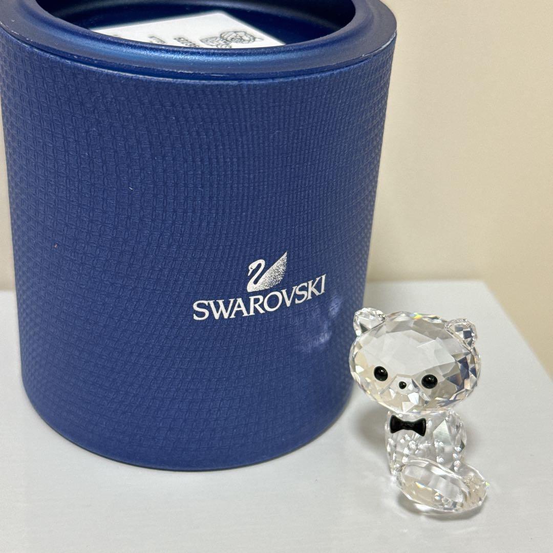 SWAROVSKI クリスタルガラス 猫 ペルシャ キティ　スワロフスキー