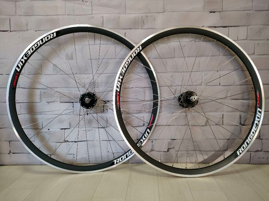 ピスト 競輪 700C 前後ホイール 車輪 RONGDEXIN 新品未使用