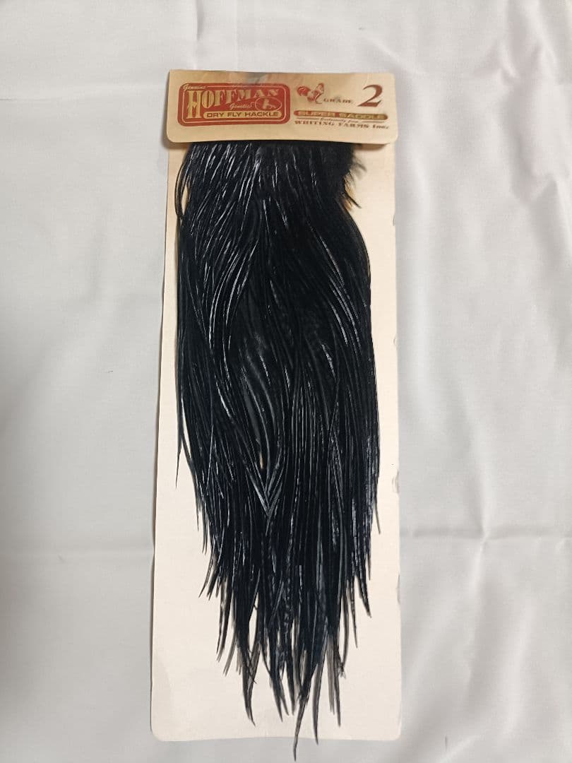 Hoffman#2 ブラックサドル フライマテリアル