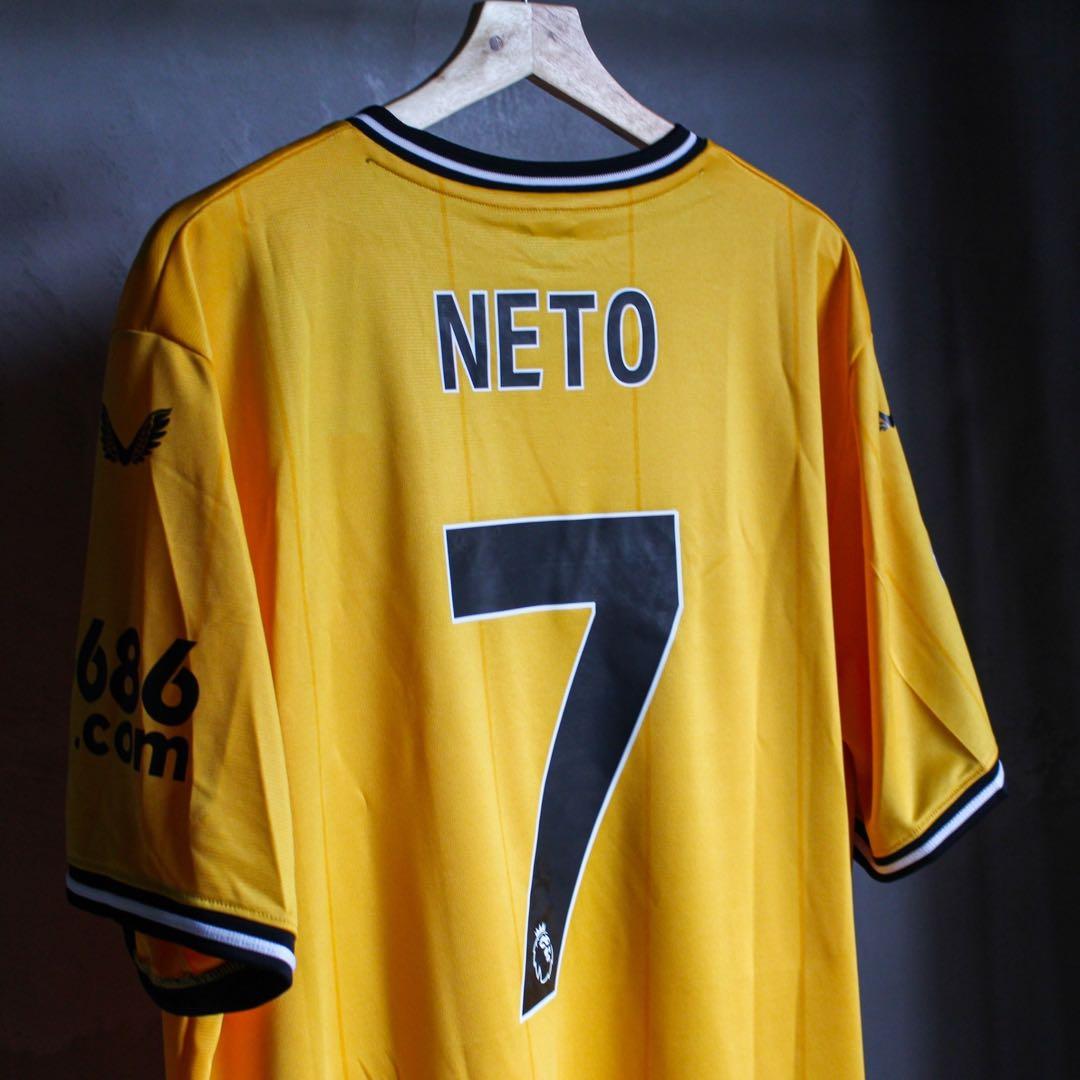 ウルヴァーハンプトン 23/24 ユニフォーム ホーム 正規品 ペドロ・ネト